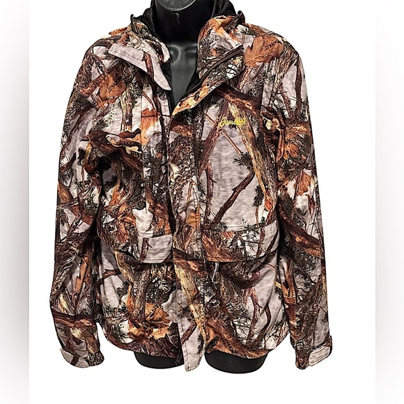 Game hide Camo hunting Jacket MEDIUM - Picture 1 of 4